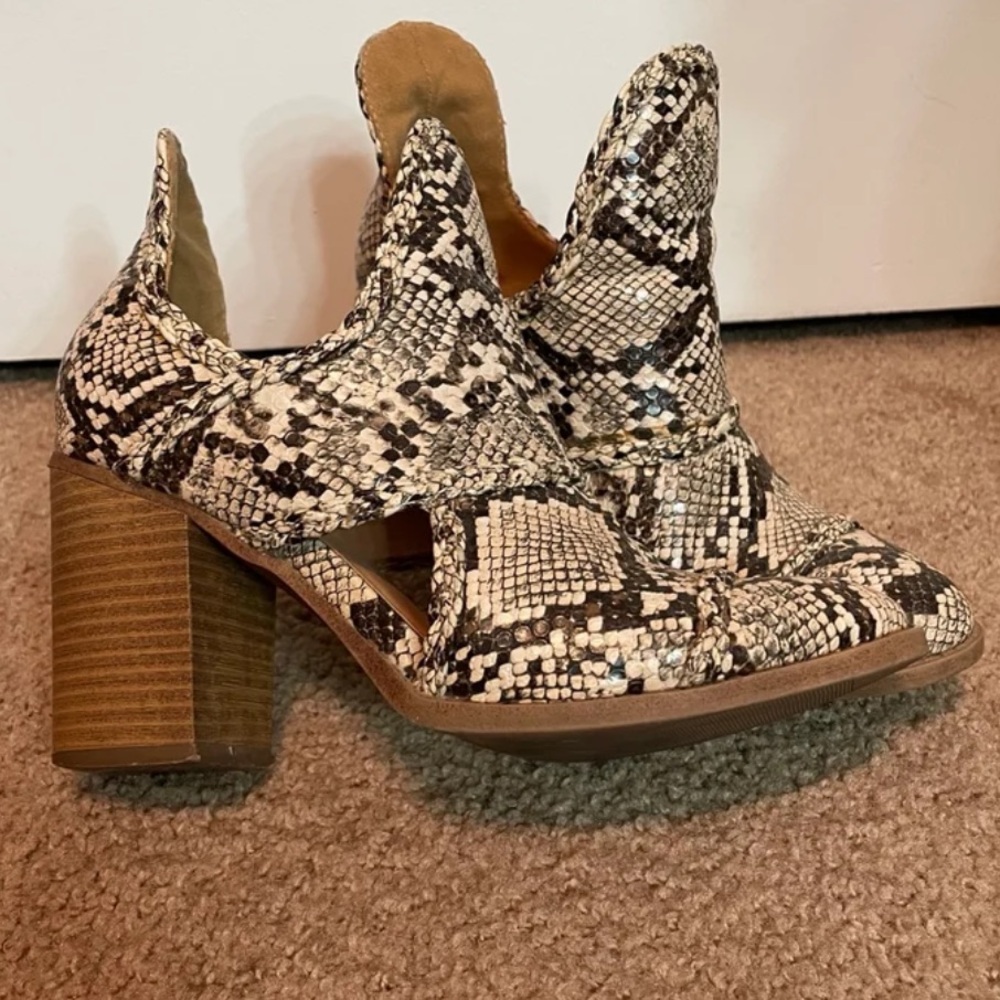 Snakeskin Boots